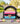 Crochet Crossbody Bag - Black Multicolor