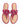 T-strap Pink Flower Flats