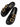 Luxe Cloud Black Slides