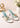 WHITE PETAL HEELS