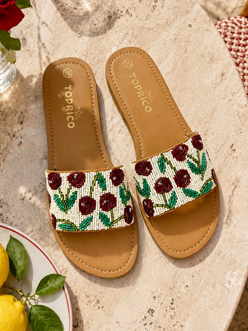 Cherry Cushion Flats