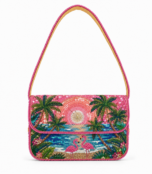 Paradise Beaded Bag