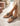 Rosegold Flower T-strap Flats